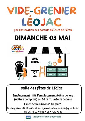 Vide-greniers 2026 Léojac