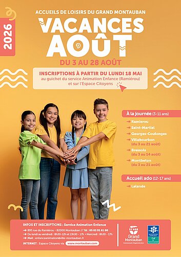 accueil de loisirs aout 2026