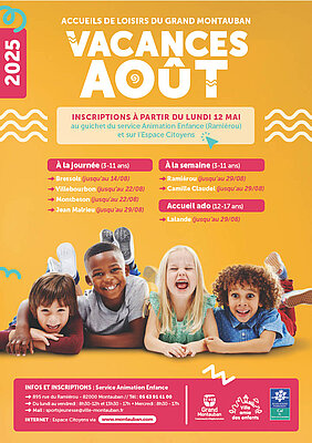 Accueils loisirs août